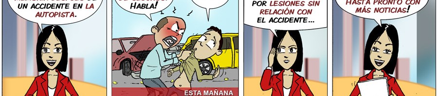 Lahna's Breaking News - episode 2 - Accident - Spanish - LanguageComics.com