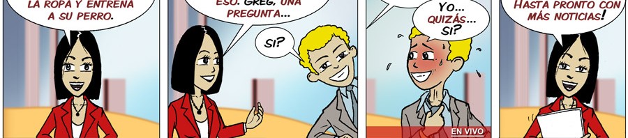 Lahna's Breaking News - episode 3 - Phone - Spanish - LanguageComics.com