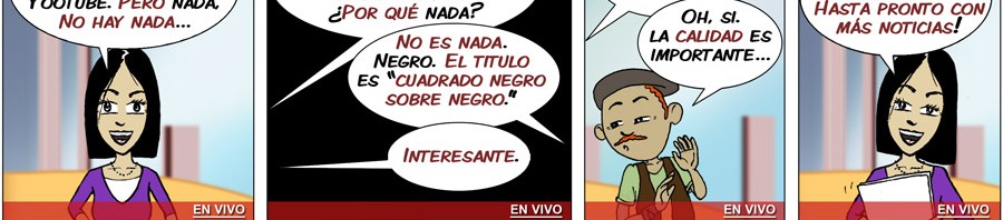 Lahna's Breaking News - episode 7 Black - Spanish - LanguageComics.com