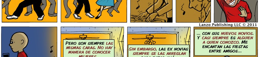 Season 1 episode 2 - Parties among friends - Spanish - LanguageComics.com