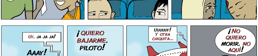 Season 1 episode 11 - Turbulence - Spanish - LanguageComics.com