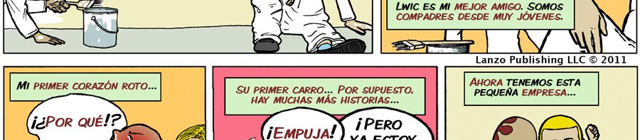 Season 1 episode 1 Lwic and I - Spanish - LanguageComics.com