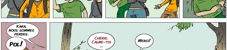 Season 1 episode 3 Lost pt.1 - French - LanguageComics.com