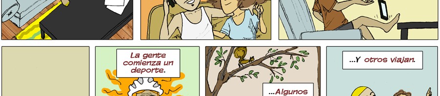 Season 2 episode 1 Resolutions - Spanish - LanguageComics.com