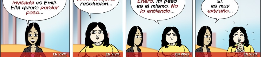 Lahna's Breaking News 1 - Spanish - LanguageComics.com