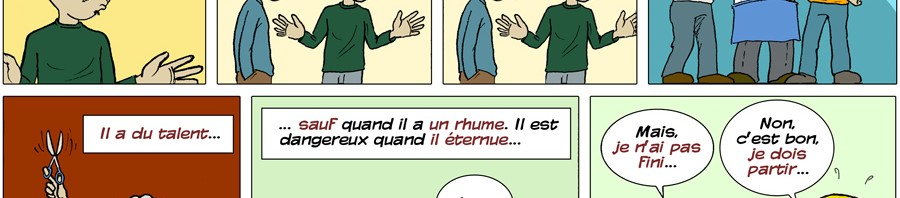 Season2e2 Haircut - French _ LanguageComics.com