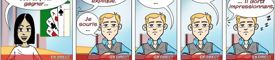 Lahna's Breaking News 03 - Poker - French - LanguageComics.com